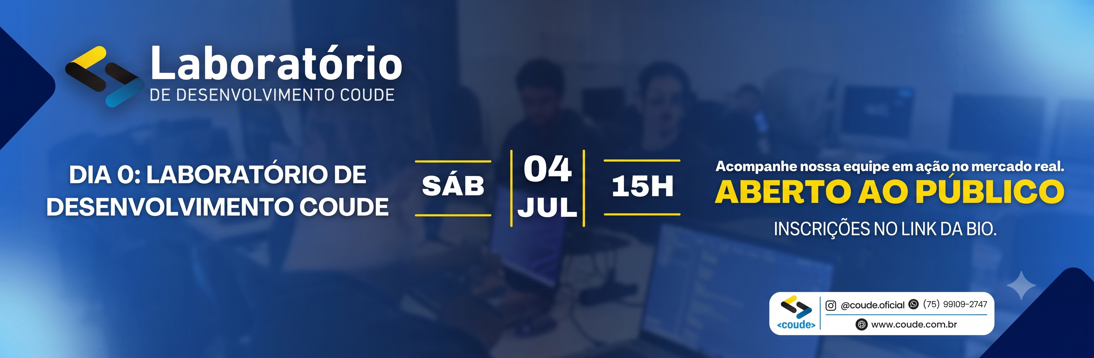 DIA 0: LATORATÓRIO DE DESENVOLVIMENTO COUDE - 